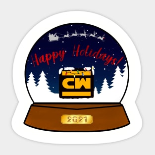 Holiday CW Sticker